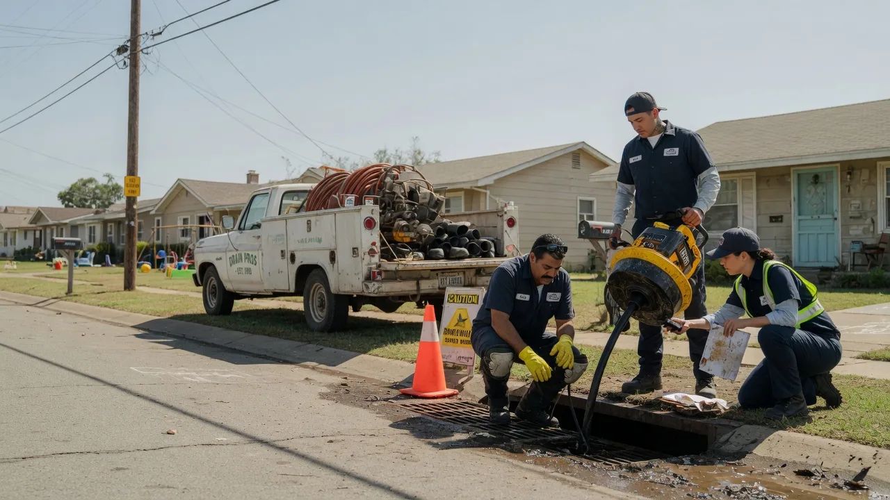 Drain Cleaning in Sherman, TX near me